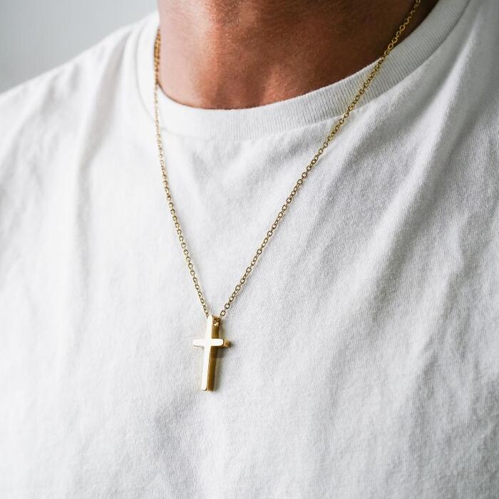 Cross Pendant Necklace - Easter baskets for young adults