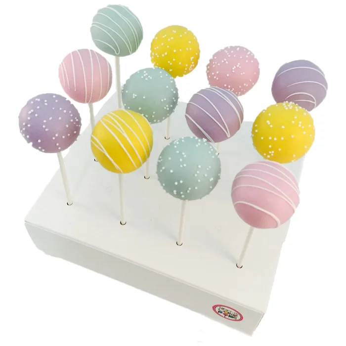 Spring Cake Pops - sweet Easter basket gift for girl