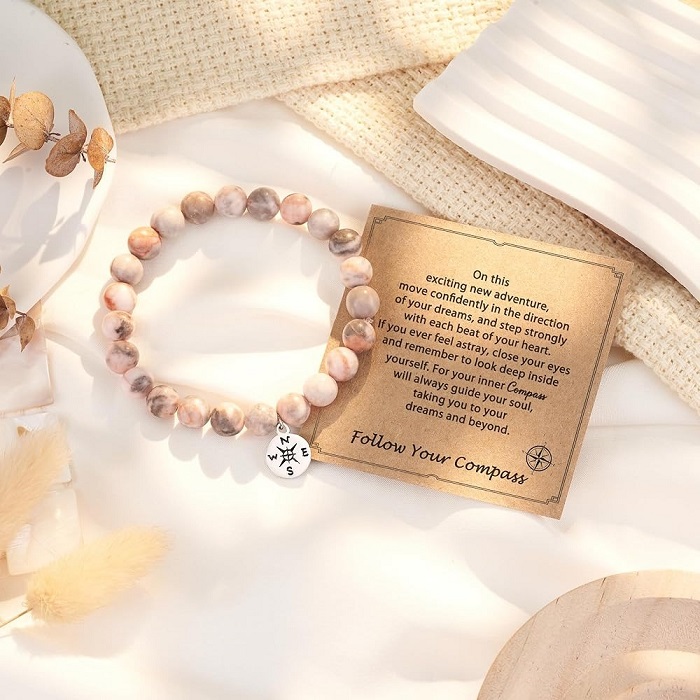 Elegant Stone Bracelet For Retirement: Physician Retirement Gifts