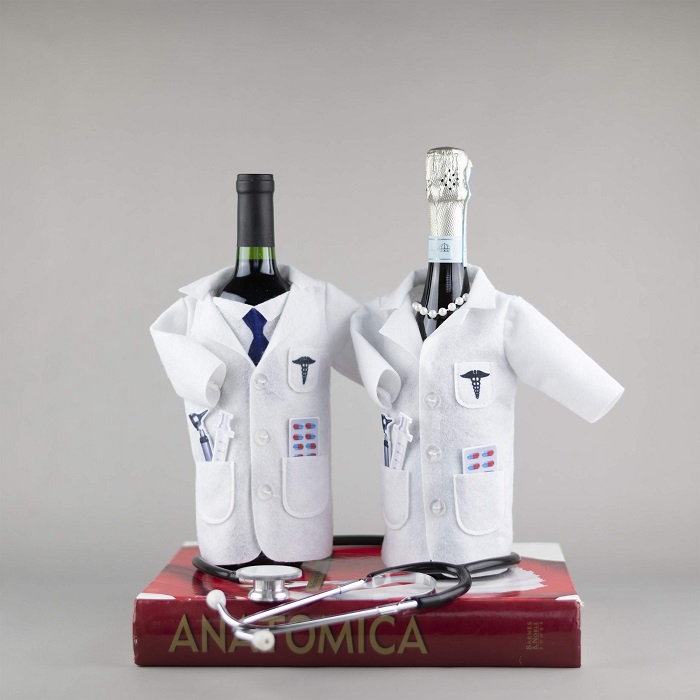 Wine Bag Coats Are Funny Retirement Gifts For Doctor