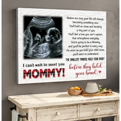 Custom Baby Sonogram Picture Frame First Time Mom Gifts