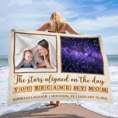 First Mothers Day Gifts Star Map Print Customized 1st Mothers Day Gift