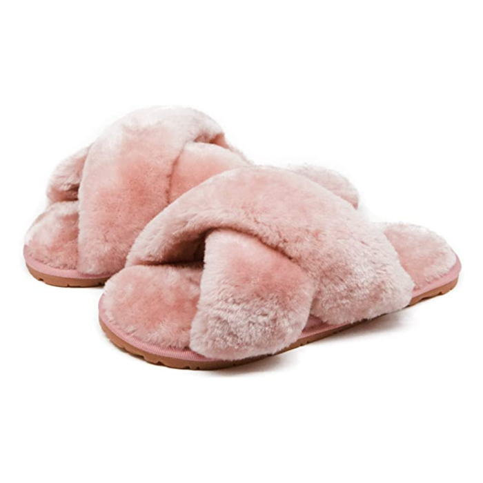 Furry Slippers - Easy Last Minute Mother'S Day Gifts