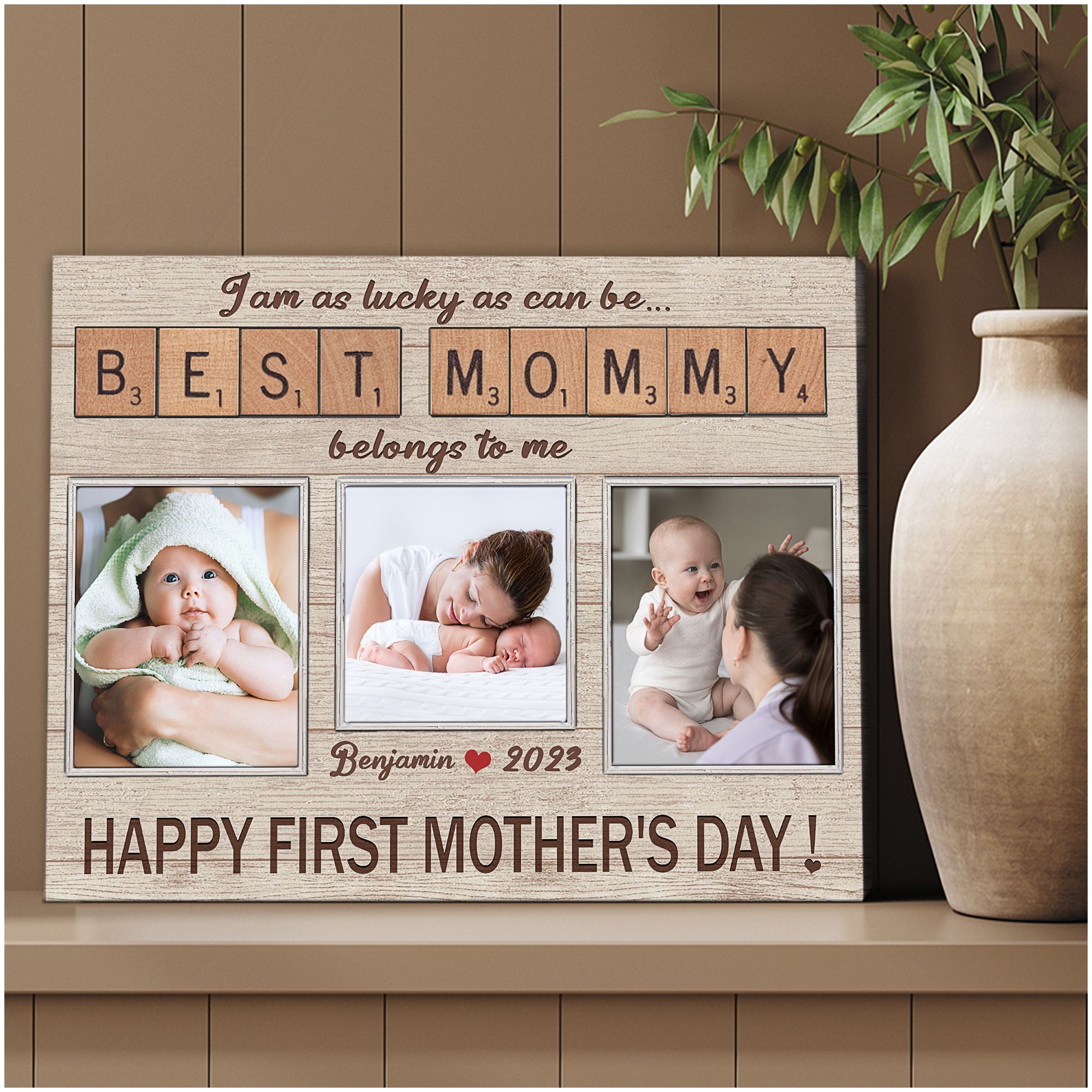 Mother's Day Gift 2023, First Mothers Day, Mothers Day Gift Ideas, New Mom  Gift, New Mom Frame, First Time Mom Gift, First Time Mother 