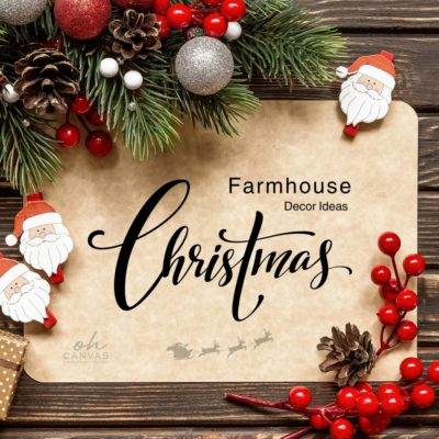 47 Farmhouse Christmas Decor Ideas To Make Your Home Feel Warm And Inviting