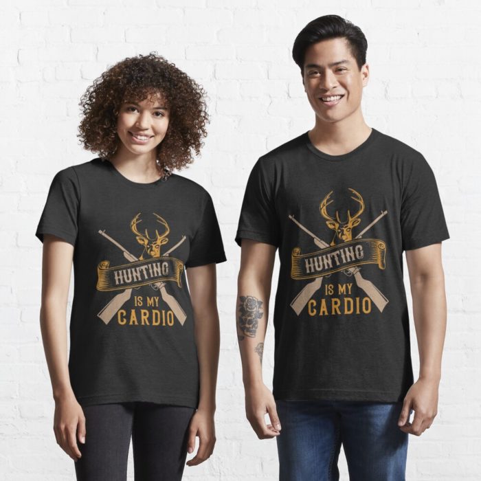 "Hunting is My Cardio" t-shirt - Funny gifts for hunters