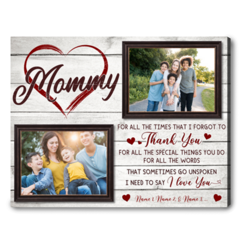 Mother's Day Gift Oh Canvas