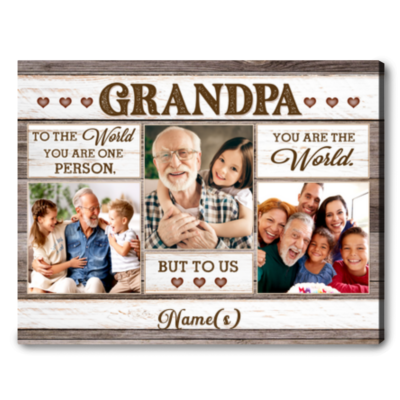 Fathers Day Custom Gift For Grandpa Good Gifts For Grandpa