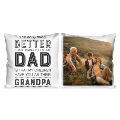Father's Day Dad Gifts Custom Dad Pillow