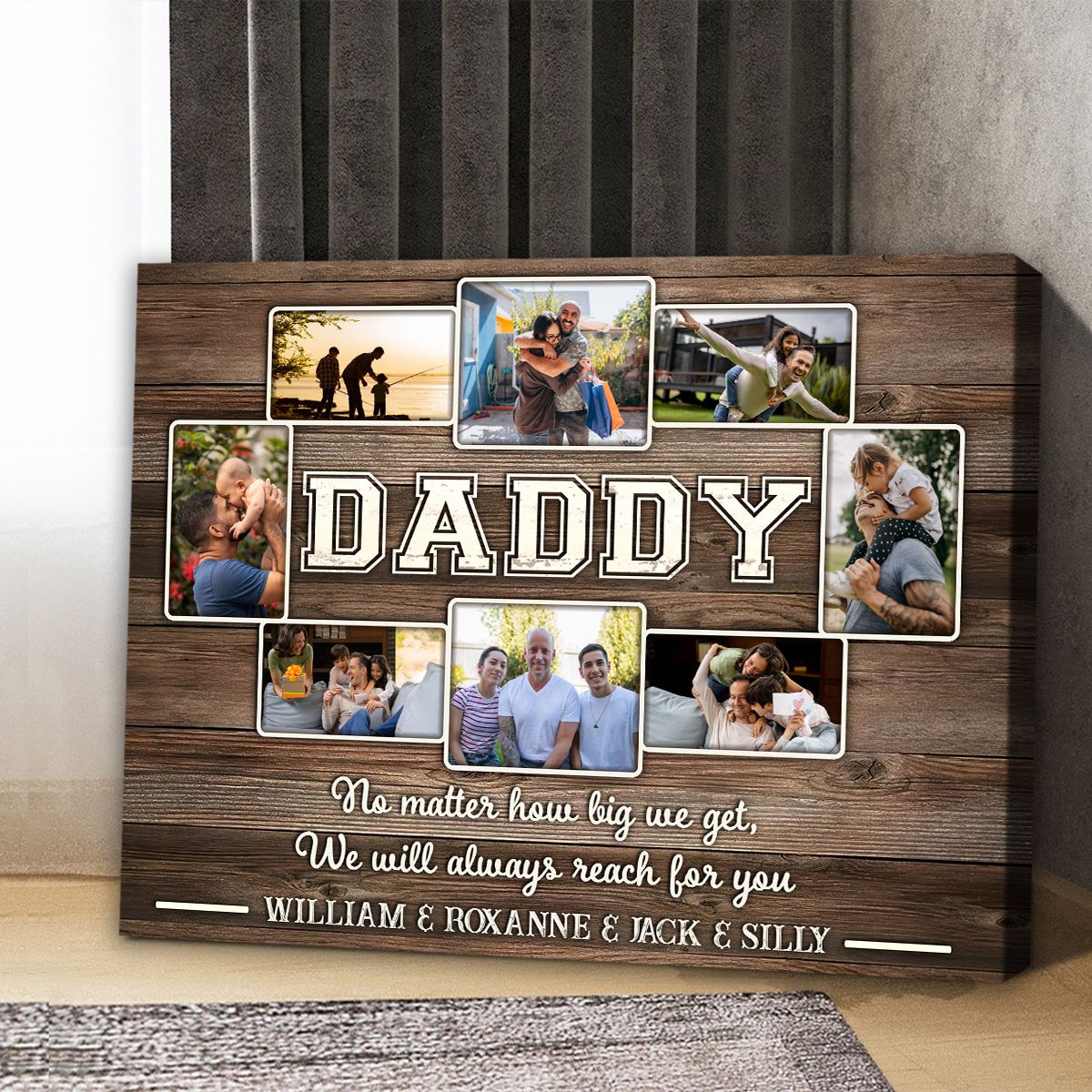 My Greatest Blessings Call Me Dad Print Personalized Father's Day Gifts  From Kids Gift for Dad Gifts From Son Sentimental Gift From Daughter 
