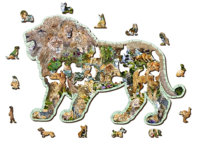 Lion Puzzle - gifts for nature lovers