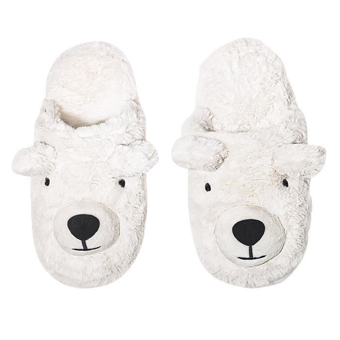 Polar Bear Slippers - Wildlife Lover Gifts That They'Ll Love