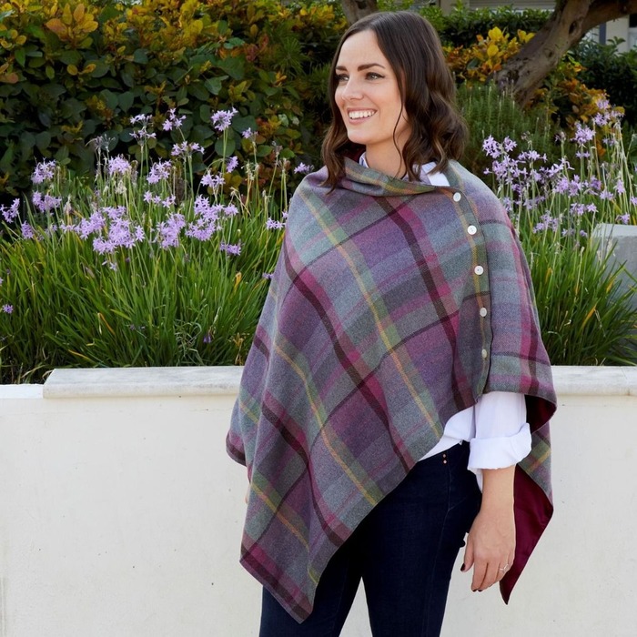 Tweed Wrap Is Among The Useful Gifts For Grandma