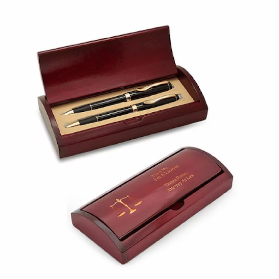 Pencil And Box Set - Gifts For Law Students