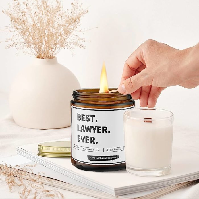 Lawyer Candle - Lawyer Gifts For Her