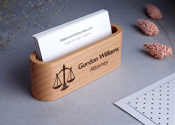 Holders of Cards - gifts for attorneys