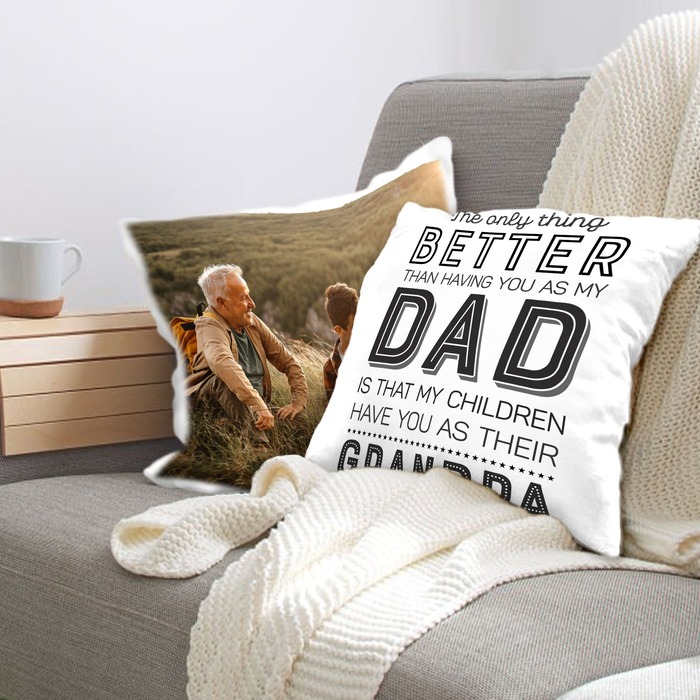 Custom Dad Pillow