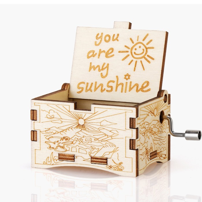 “You are my sunshine” music box