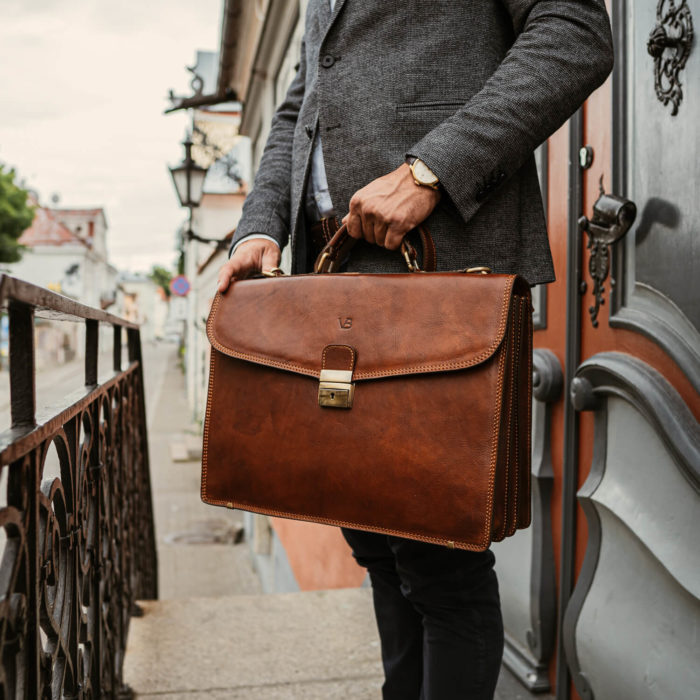 Leather Briefcase - Gift Ideas For Lawyers