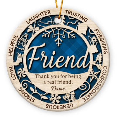 Personalized Christmas Ornaments For Friends Unique Best Friend Gift Ideas