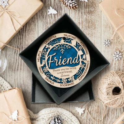 Personalized Christmas Ornaments For Friends Unique Best Friend Gift Ideas 01