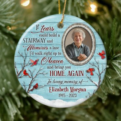 Personalized Memorial Christmas Ornament Gift For Loss Of Loved One 01