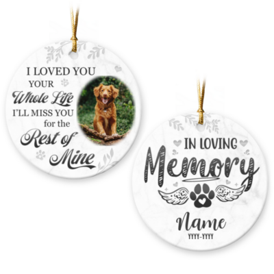 Custom Dog Memorial Passing Gift Sympathy Keepsake For Dog Lovers