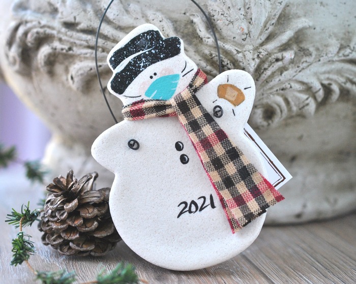 Salt Dough Ornaments - Christmas holiday decor