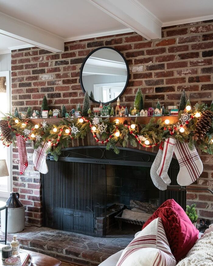 Putz Houses - Christmas decor ideas