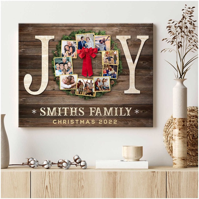 Customized Christmas Wreath Art - X Mas Decoration Ideas