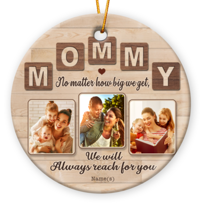 Christmas Gift Ideas For Mother Personalized Mom Photo Ornament