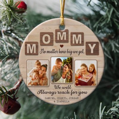 Christmas Gift Ideas For Mother Personalized Mom Photo Ornament