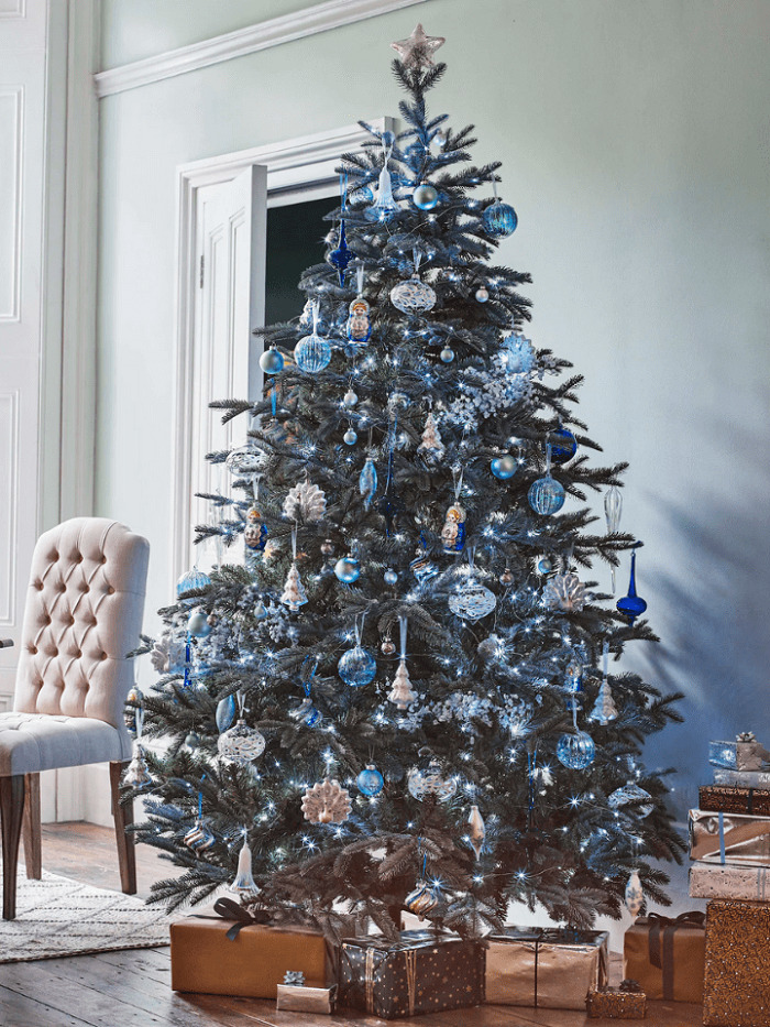 Blue Christmas Tree 