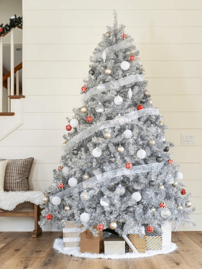 Silver Christmas Tree 