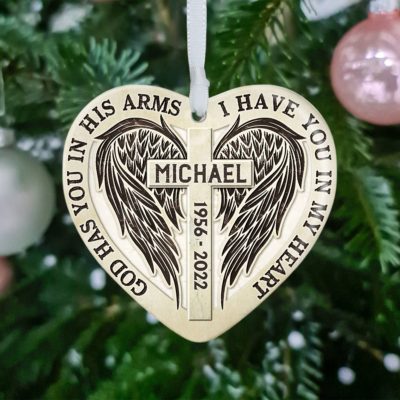 Personalized Christmas Memorial Ornament Remembrance Gift Ideas 01