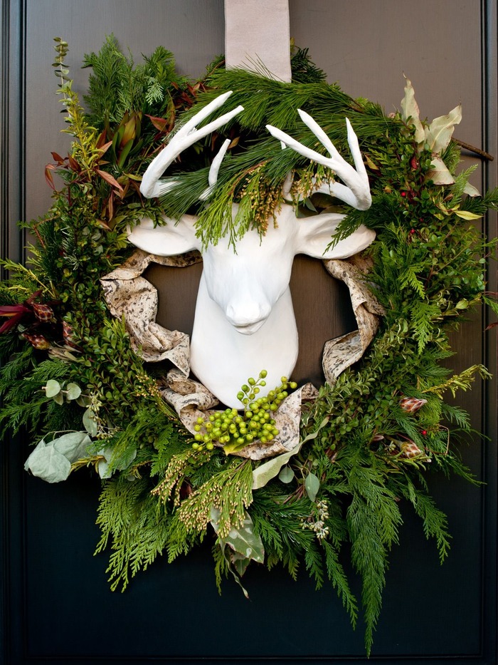 Reindeer Wreath 