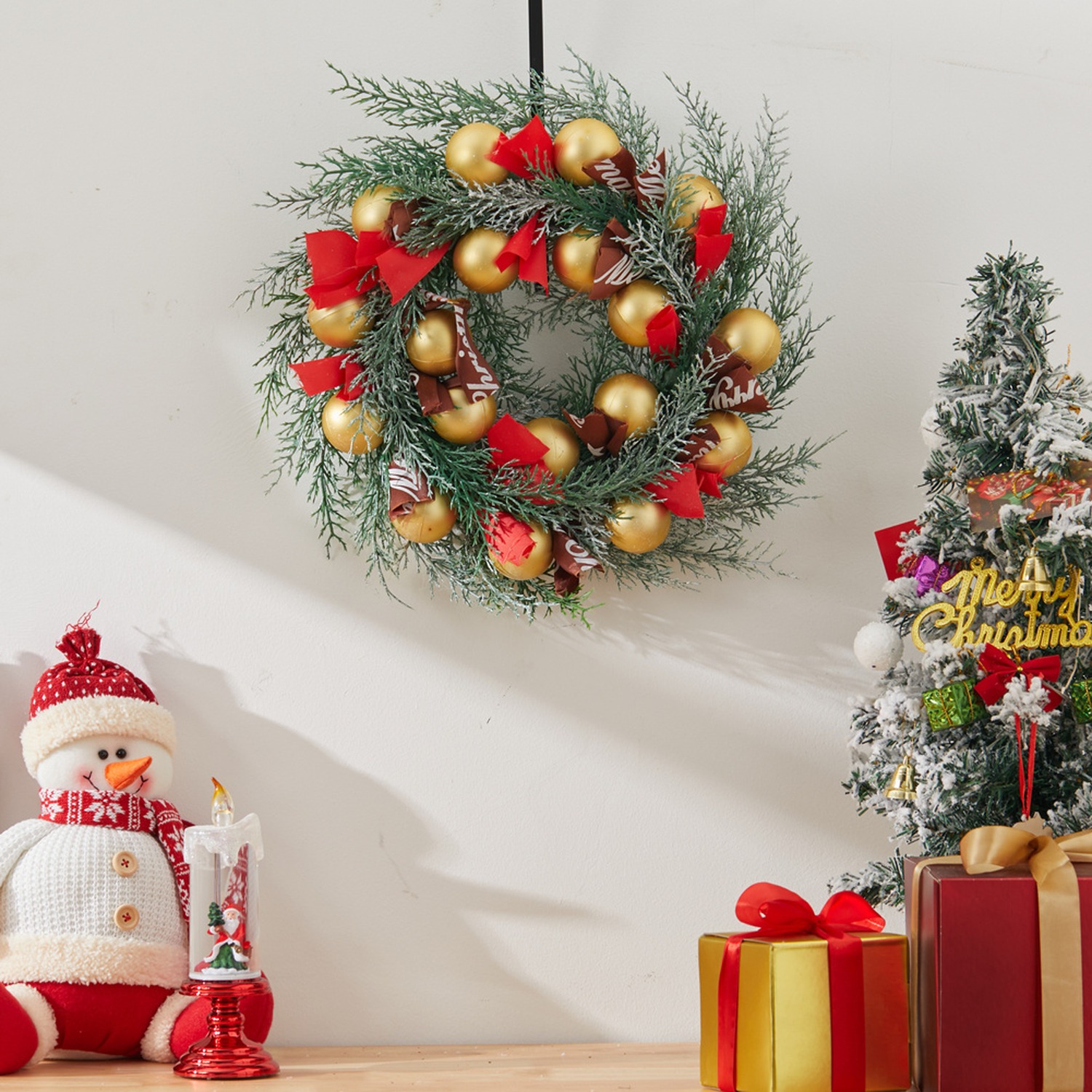  Christmas Stockings, Green Checkered Christmas Tree Christmas  Ornaments Large Hanging Stockings Faux Fur, Retro Round Farm Christmas  Stocking for Xmas Tree Fireplace Decorations 18x12 : Home & Kitchen