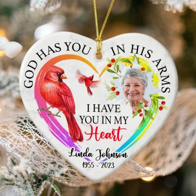 Remembrance Gift For Loss Of Loved One Custom Memorial Ornament