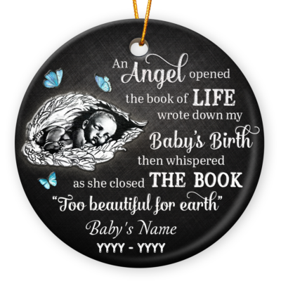 Custom Loss Of Infant Ornament Memorial Miscarriage Memorial Gift