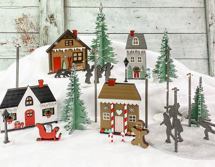 Craft Your Own Winter Village