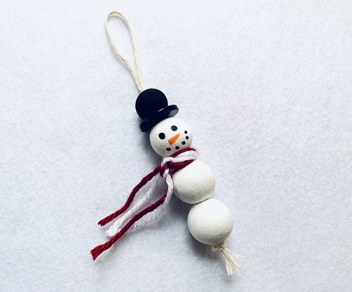 Craft Bead Snowmen