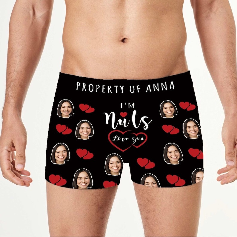 A Custom Boxer Is Funny Valentine'S Day Gift For Your Husband