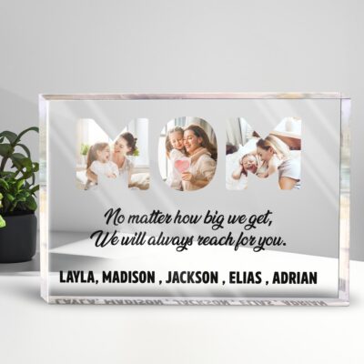 Personalized Photo Gift For Mom Mother's Day Acrylic Plaque