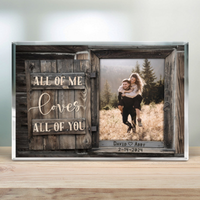 Unique Gift for Couple Anniversary Gift Personalized Acrylic Plaque
