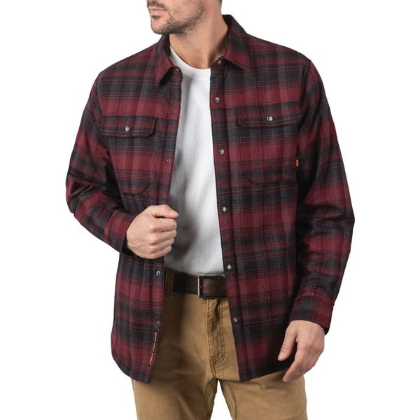 Long-Sleeve Flannel Shirt With Lining: Gifts For Hunters