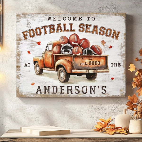 Football Canvas For Family