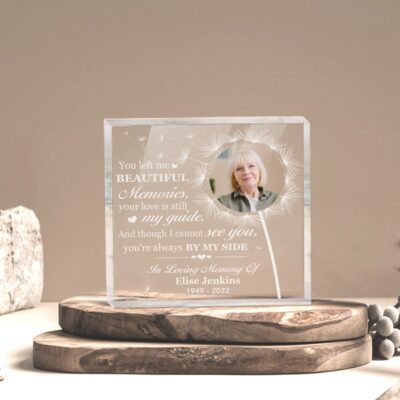 Memorial Gifts For Loss Of Loved Ones Custom Sympathy Photo Acrylic Plaque