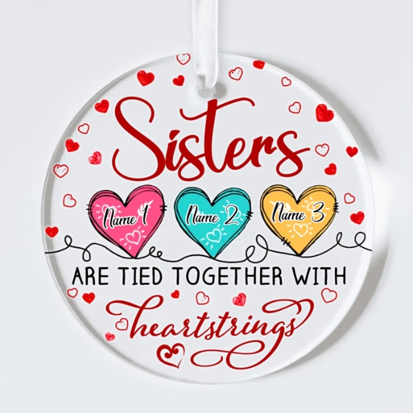 Personalized Sisters Ornament