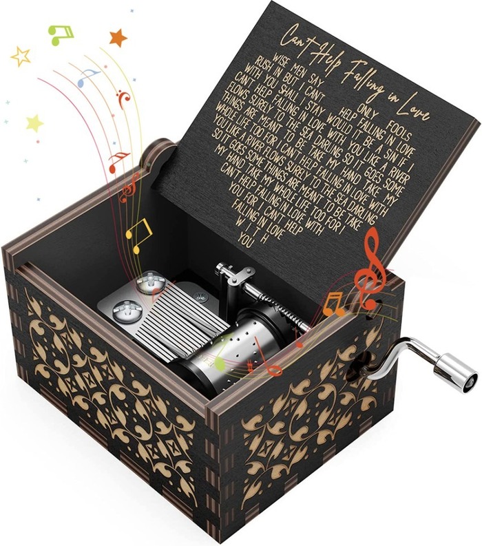 Romantic Gifts For Her - Wooden Music Box