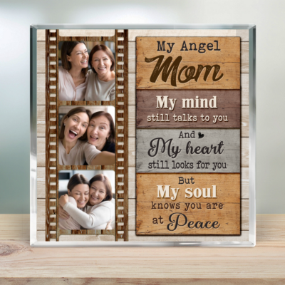 Personalized With Picture For Loss Of Mother Sympathy Acrylic Plaque